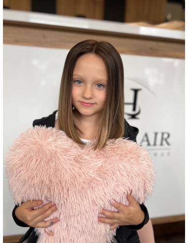 Pola 30 cm – peruka dziecięca XXS z włosów naturalnych