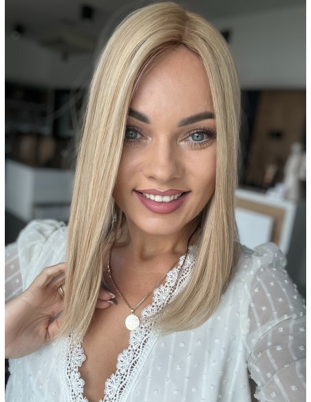 "WILMA 35"TOPPER Z WŁOSÓW NATURALNYCH