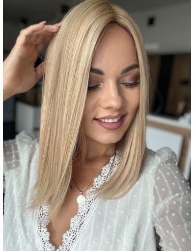 "WILMA 35"TOPPER Z WŁOSÓW NATURALNYCH