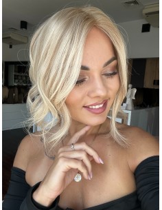 Lio 12A- Mini topper z włosów naturalnych  30cm 2