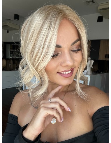 Lio 12A- Mini topper z włosów naturalnych  30cm