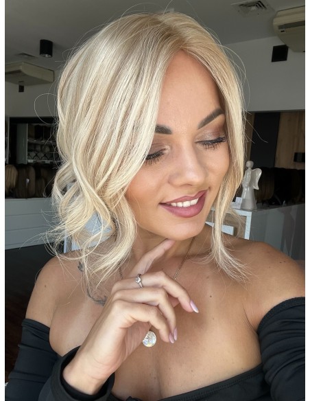 Lio 12A- Mini topper z włosów naturalnych  30cm