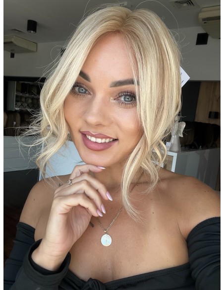 Lio 12A- Mini topper z włosów naturalnych  30cm