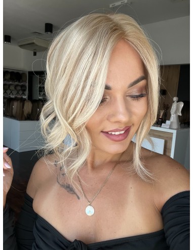 Lio 12A- Mini topper z włosów naturalnych  30cm