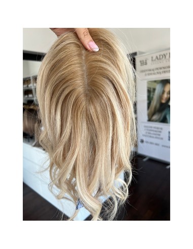 Lio 12A- Mini topper z włosów naturalnych  30cm