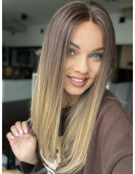 "Gabi 45-50 cm Peruka z włosów naturalnych  "M" PREMIUM