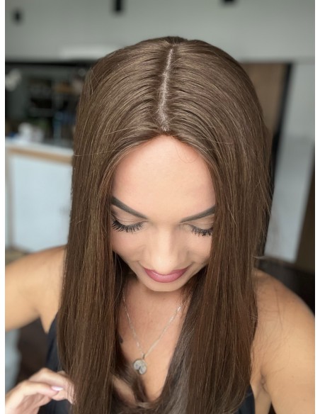 ELURA K4 45-40  PERUKA Z WŁOSÓW NATURALNYCH