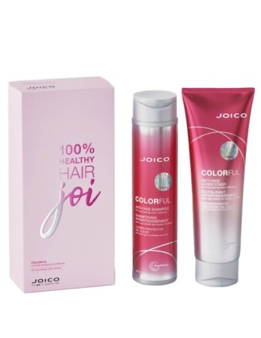 JOICO COLORLFUL ZESTAW SZAMPON 300ml + ODŻYWKA 250ml