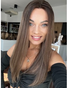 KORA 50 "S"-PERUKA LACE FRONT Z WŁOSÓW NATURALNYCH