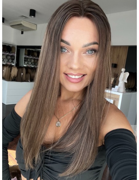 KORA 50 "S"-PERUKA LACE FRONT Z WŁOSÓW NATURALNYCH