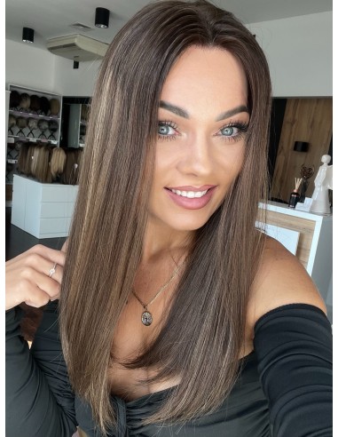 KORA 50 "S"-PERUKA LACE FRONT Z WŁOSÓW NATURALNYCH