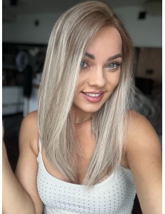 TORI 40 CM- PERUKA Z WŁOSÓW NATURALNYCH "M"