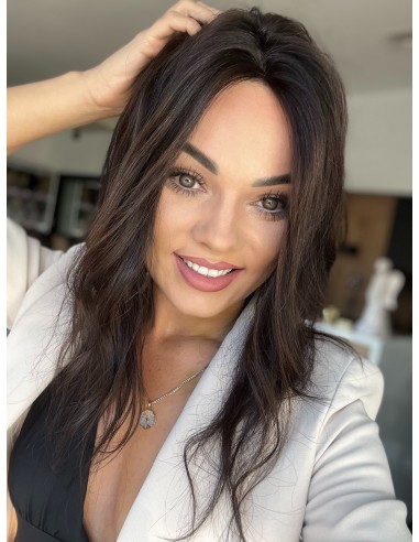 NAYA 04-40 CM- TOPPER Z WŁOSÓW NATURALNYCH