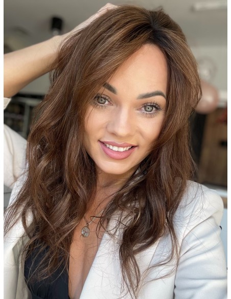 SELENE 04-45 CM  -TOPPER Z WŁOSÓW NATURALNYCH