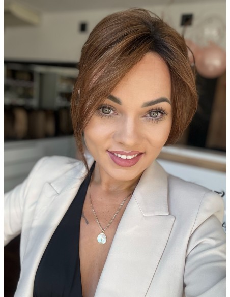 SELENE 04-45 CM  -TOPPER Z WŁOSÓW NATURALNYCH