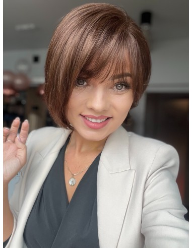 Kris K2-Krótka peruka z włosów naturalnych