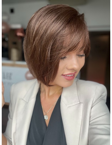 Kris K2-Krótka peruka z włosów naturalnych