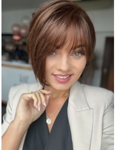 Kris K2-Krótka peruka z włosów naturalnych