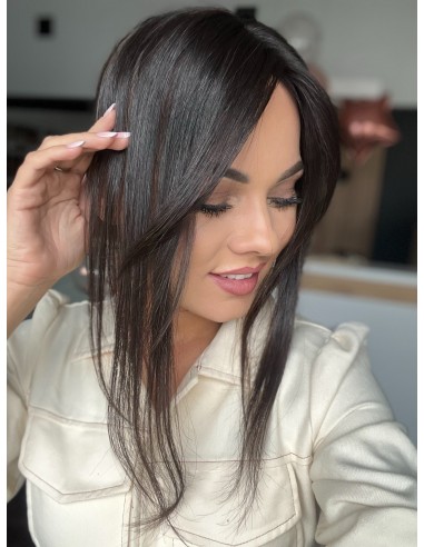 Grzywka/mini topper z włosów naturalnych K1B 40 cm