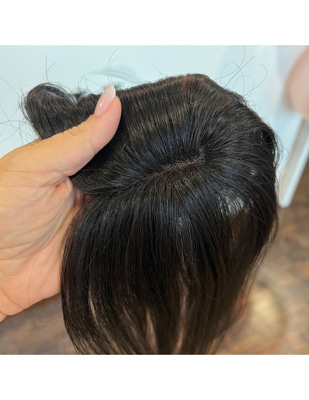 Grzywka/mini topper z włosów naturalnych K1B 40 cm