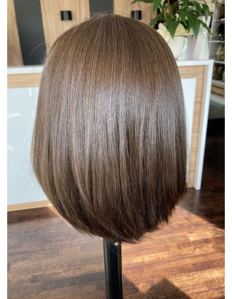 NILA 35 CM Z GRZYWKĄ "M" -PERUKA Z WŁOSÓW NATURALNYCH