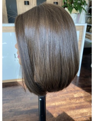 NILA 35 CM Z GRZYWKĄ "M" -PERUKA Z WŁOSÓW NATURALNYCH