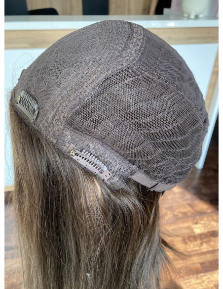 NILA 35 CM Z GRZYWKĄ "M" -PERUKA Z WŁOSÓW NATURALNYCH