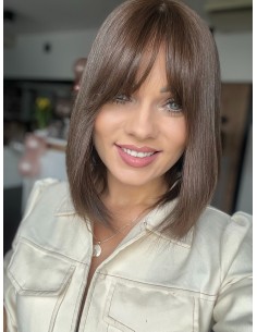 NILA 35 CM Z GRZYWKĄ "M" -PERUKA Z WŁOSÓW NATURALNYCH 2