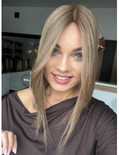 Lio KC - Mini topper z włosów naturalnych  35 cm