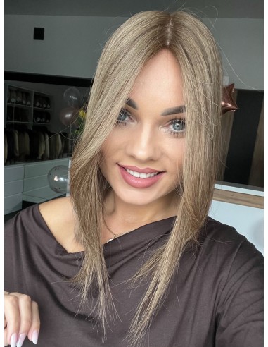 Lio KC - Mini topper z włosów naturalnych  35 cm