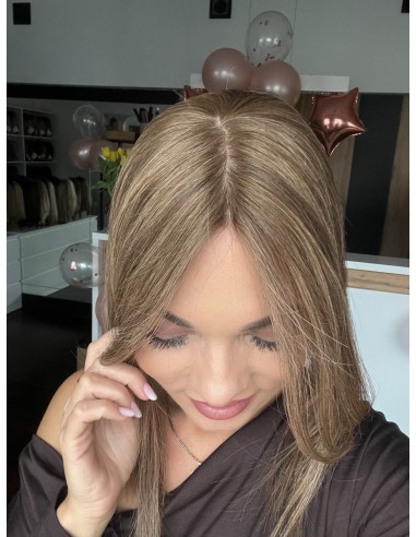 Lio KC - Mini topper z włosów naturalnych  35 cm