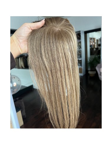 Lio KC - Mini topper z włosów naturalnych  35 cm