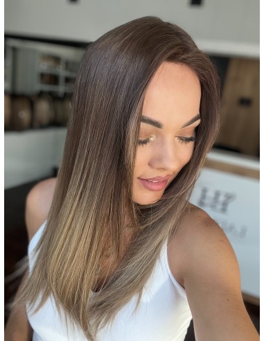 GABI 45-50 CM-TOPPER Z WŁOSÓW NATURALNYCH-PREMIUM