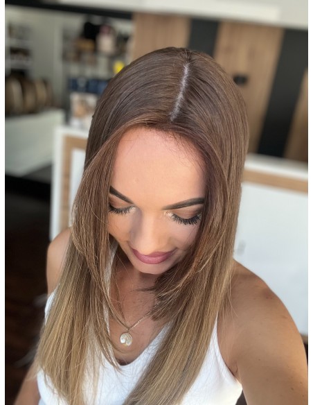 GABI 45-50 CM-TOPPER Z WŁOSÓW NATURALNYCH-PREMIUM