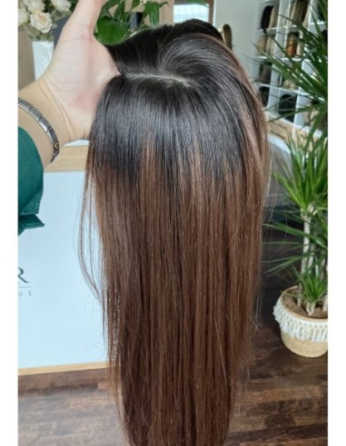 "ISABELL- 45 - 50" TOPPER Z WŁOSÓW NATURALNYCH