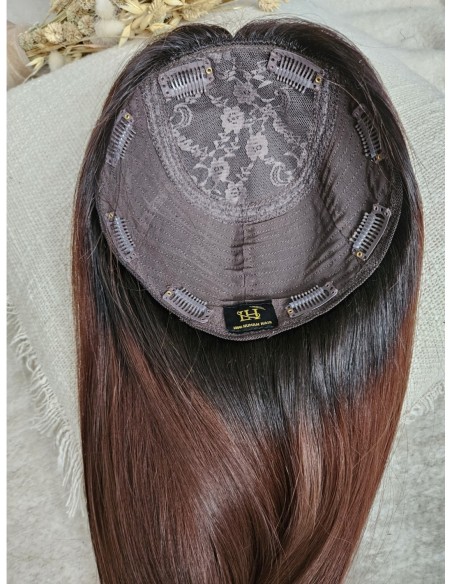 "ISABELL- 45 - 50" TOPPER Z WŁOSÓW NATURALNYCH