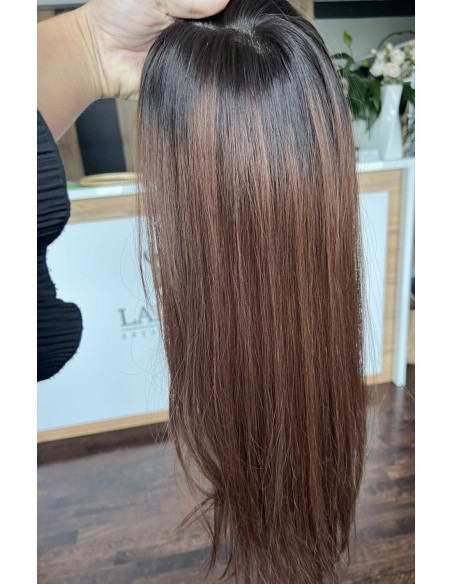 "ISABELL- 45 - 50" TOPPER Z WŁOSÓW NATURALNYCH