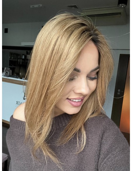 NAYA 02K-40 CM- TOPPER Z WŁOSÓW NATURALNYCH