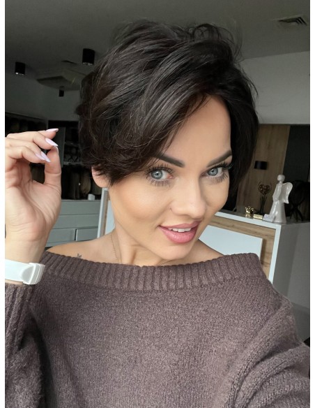 ELII 1B 20 cm-TOPPER Z WŁOSÓW NATURALNYCH