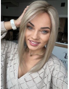 Lili Frost 40cm silk top-topper z włosów naturalnych 2