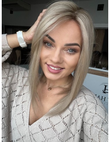 Lili Frost 40cm silk top-topper z włosów naturalnych