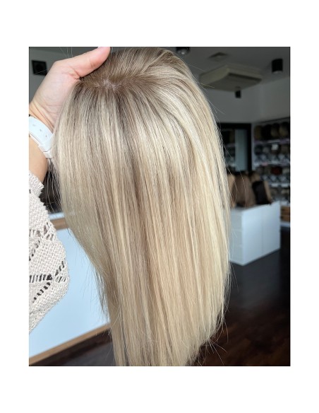 Lili Frost 40cm silk top-topper z włosów naturalnych