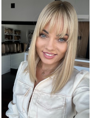 "AIDA 35-40"TOPPER Z WŁOSÓW NATURALNYCH   PREMIUM