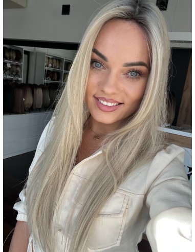 Lili 60 cm-Topper z włosów naturalnych