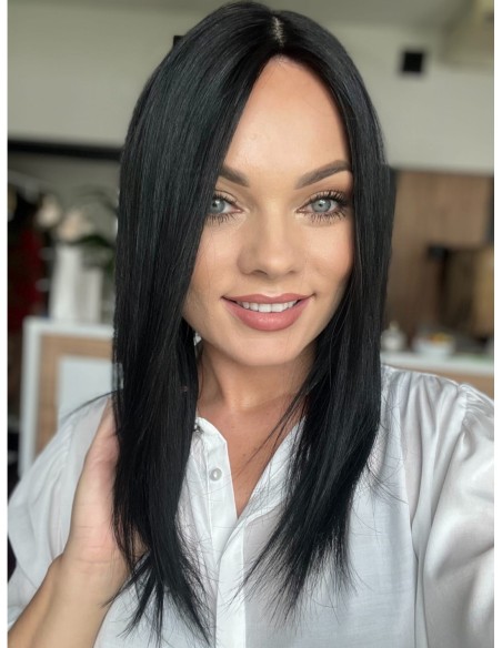 "FREYA 40-45" TOPPER Z WŁOSÓW NATURALNYCH