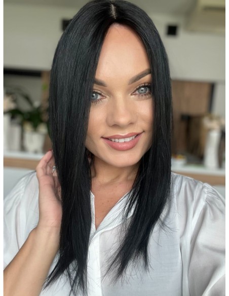 "FREYA 40-45" TOPPER Z WŁOSÓW NATURALNYCH