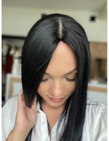 "FREYA 40-45" TOPPER Z WŁOSÓW NATURALNYCH