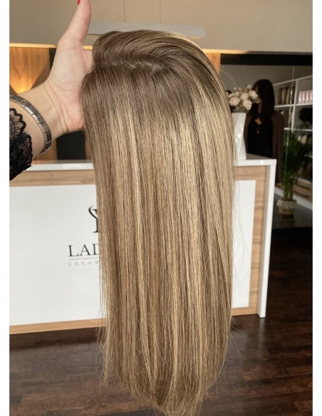 "LOLA  40"-TOPPER Z WŁOSÓW NATURALNYCH