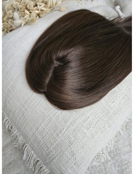 "ANIKA 45 CM" TOPPER Z WŁOSÓW NATURALNYCH