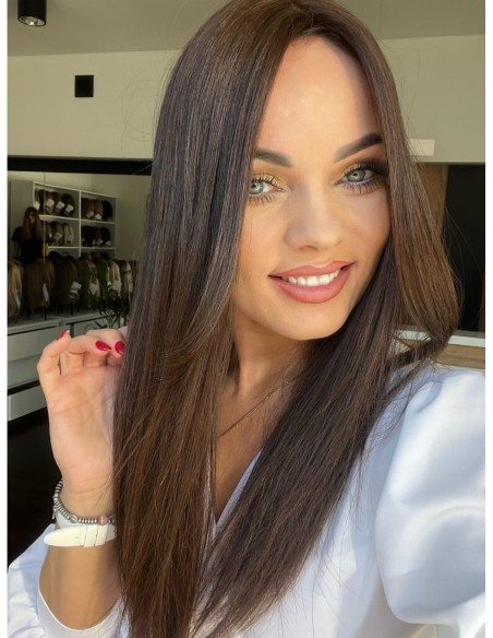 "NILA 45-50" TOPPER Z WŁOSÓW NATURALNYCH